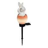 Hase Licht Lichter süße Beleuchtung Licht Route Dekoration Garten Solar Kaninchen Garten...