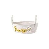Personalisierter Geflochtener Aufbewahrungskorb – Baby Spielzeugkorb, Kleiderorganizer &...