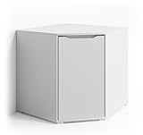 Vicco Kommode Ruben, Weiß, 78 x 77 cm