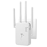 WLAN Verstärker, 1200Mbit/s WLAN Repeater, 5G & 2.4G Dualband Ultraxtender WiFi...