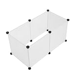 ARTSEWPLY Assemble DIY Kleintierzaun Stabiles Mini freigehege für Kaninchen Hamster Igel...