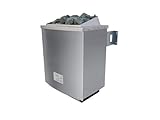Karibu ZB Saunaofen elektrisch 9KW für externe Steuerung, ohne Saunasteine,...