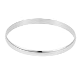 BESPORTBLE Armreif Für Damen Minimalistisches Modearmband Stahlfarbe Schlichtes Armband...
