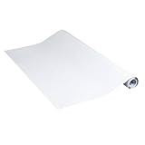 Venilia Klebefolie | Uni Matt Weiß, 45cm x 2m | selbstklebende Möbel-Folie, Dekofolie,...
