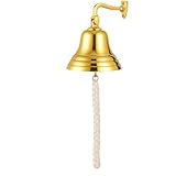 Assorted Collections Messingglocke mit Holzgriff | Glocke der letzten Bestellung mit...