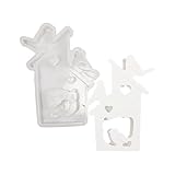 omiinitio Vogelhaus Formen Gips Silikonform Ornamentguss Epoxidharz Vogelhaus Silikon Guss...