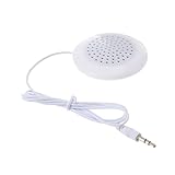 DOITOOL Lautsprecher Soundbar Mini -sprecher Mini -Kissen Stirnband Weiß