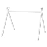 roba Baby-Spielbogen nach Montessori - Baby Gym & Activity Center aus Holz weiß...