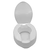 OSSENBERG Toilettensitzerhöhung in weiß - Sitzerhöhung Toilette Erwachsene - einfache...