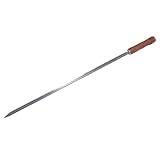 MOESTA-BBQ 10212 Grillspieß für Churrasco-Set - Edelstahl mit Holzgriff - 85cm x 10mm -...
