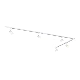 QAZQA - Modern weißes Schienensystem Komplettset I Spotlight I Deckenspot I...