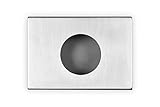 SemyTop Hygienebeutelspender aus Edelstahl, robust und stabil, 89 x 128 x 31 mm,...