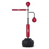 VEVOR Box-Speed-Trainer, Boxsack mit Ständer, Reflex-Boxsack für Jugendliche &...