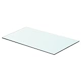 vidaXL Glasboden Glasscheibe Glasplatte für Glasregal Transparent 60 cm x 30 cm
