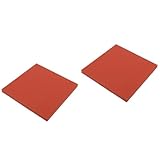 VILLCASE 2 STK Schaumstoffplatte drucktüröffner druckpresse gummipads heatpresser...
