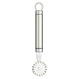KitchenCraft Professional Teigrädchen, Edelstahl Teigrädchen und -schneider...