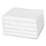 KiGATEX Moltontuch 80x80 cm 100% Baumwolle 5er Pack Ökotex 100, die Tücher sind...