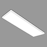 BRILONER - LED Deckenlampe mit indirektem Licht, flach, neutralweiße Lichtfarbe, Lampe,...