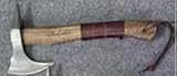 Beil Outdoor Holz Spalten Handgeschmiedet Handbeil mit Kuhfuß,Bushcraft Axt mit Holzgriff...