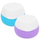 WRITWAA 2 Stück Silikonverpackungsbox Lotionsbehälter Kosmetische Probengläser...