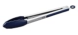Tasty Küchenzange » Edelstahl & TPE Griff, Silikon-Funktionsteil, 34,5x4,5cm – Ideal...