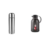 Emsa 618101600 Senator Isolierflasche, Thermosflasche, 1000ml, edelstahl & N40119 Samba...