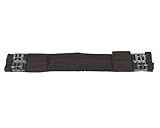 Brama West Sattelgurt Kurzgurt Bauchgurt aus Textil für Shetty Pony Holzpferd - Braun,...