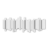 Umbra Stäbchen Garderobenhaken – Moderne und Platzsparende Garderobenleiste mit 5...