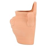 Angoily Hängender Blumentopf aus Roter Wandmontierter Pflanzgefäß Balkon Pflanzenhalter...