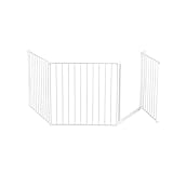 BabyDan Flex L, 90-223 cm, Treppenschutzgitter/Raumteiler, Weiß, Made in...