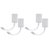 LOLPALONE BT Stecker EIN ADSL RJ11 Breitband Internet Mikrofilter Splitter 4 Pack, BT...
