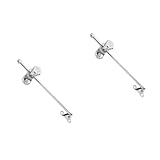 HOMSFOU 2 Stck. Türstopper Gas struts Gas Spring Struts Adjustable Gas Spring schwere...