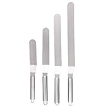 Kellegour 4 Stück Torten Winkelpalette Set,Winkelpalette Edelstahl Set,Winkelpalette...
