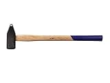 JeCo Vorschlaghammer - 700mm Stiellänge / 4kg schwer - Stiel aus Hickoryholz gefertigt -...