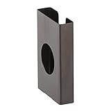 Geesa Nemox Hygienebeutelspender, Edelstahl, Farbe: Schwarz gebürstet, 86 x 135 x 27 mm