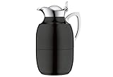 Alfi Juwel Isolierkanne, schwarz, poliert, 1 l