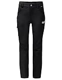 Jack Wolfskin Unisex Kinder bukser børn ACTIVATE PANTS KIDS Kinder, Schwarz, 128 EU