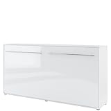 Schrankbett Concept PRO Horizontal, Wandklappbett, Bettschrank, Wandbett, Schrank mit...