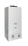 TTulpe Propangas-Durchlauferhitzer Indoor B-6 P50 Eco, 1.5 V, Weiß