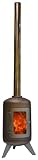 Stokem Outdoor-Holzofen - 100% Edelstahl - Wetterfest - Robuste 3-Bein-Struktur - 2 Modi:...
