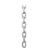Rundstahlkette kurzgliedrig Ø 8 mm Edelstahl V4A Kette Edelstahlkette...