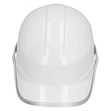 Weißer Helm mit Stoßdämpfung, Einstellbarer Sicherheitshelm für den BAU,...