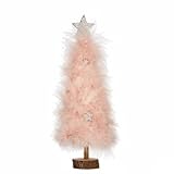 Weihnachtsbaum Rosa Holz Kunststoff 9 x 34 x 9 cm (6 Einheiten)