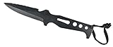 Seac Tajaman, Tauchmesser 95 mm aus teflonbeschichtetem Edelstahl, schwarz, für...