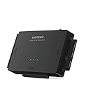 UGREEN USB 3.0 zu IDE Docking Station SATA auf USB 3 Konverter mit Netzschalter...