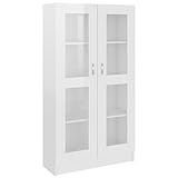 vidaXL Vitrinenschrank Bücherschrank Aktenschrank Büroschrank Vitrine Schrank...