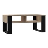 KOBI Couchtisch | für Wohnzimmer, Esszimmer | Couchtisch im Loft-Stil (Sonoma Eiche -...