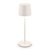BRILONER - LED Tischlampe kabellos IP44 mit Touch, dimmbar, Akku & Lichtquelle tauschbar,...