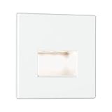 Paulmann 93093 LED Einbauleuchte Wandeinbauleuchte Edge Quadro Set 80x5mm 50lm 230V eckig...