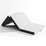 Vesgantti Faltbare Klappmatratze, Gel-Memory-Schaum Faltmatratze Gästebett...